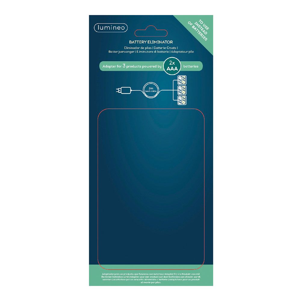 Fonte de alimentação para substituição de pilhas 4,5V para produtos com 3 pilhas AAA para conectar 3 produtos - Image 2