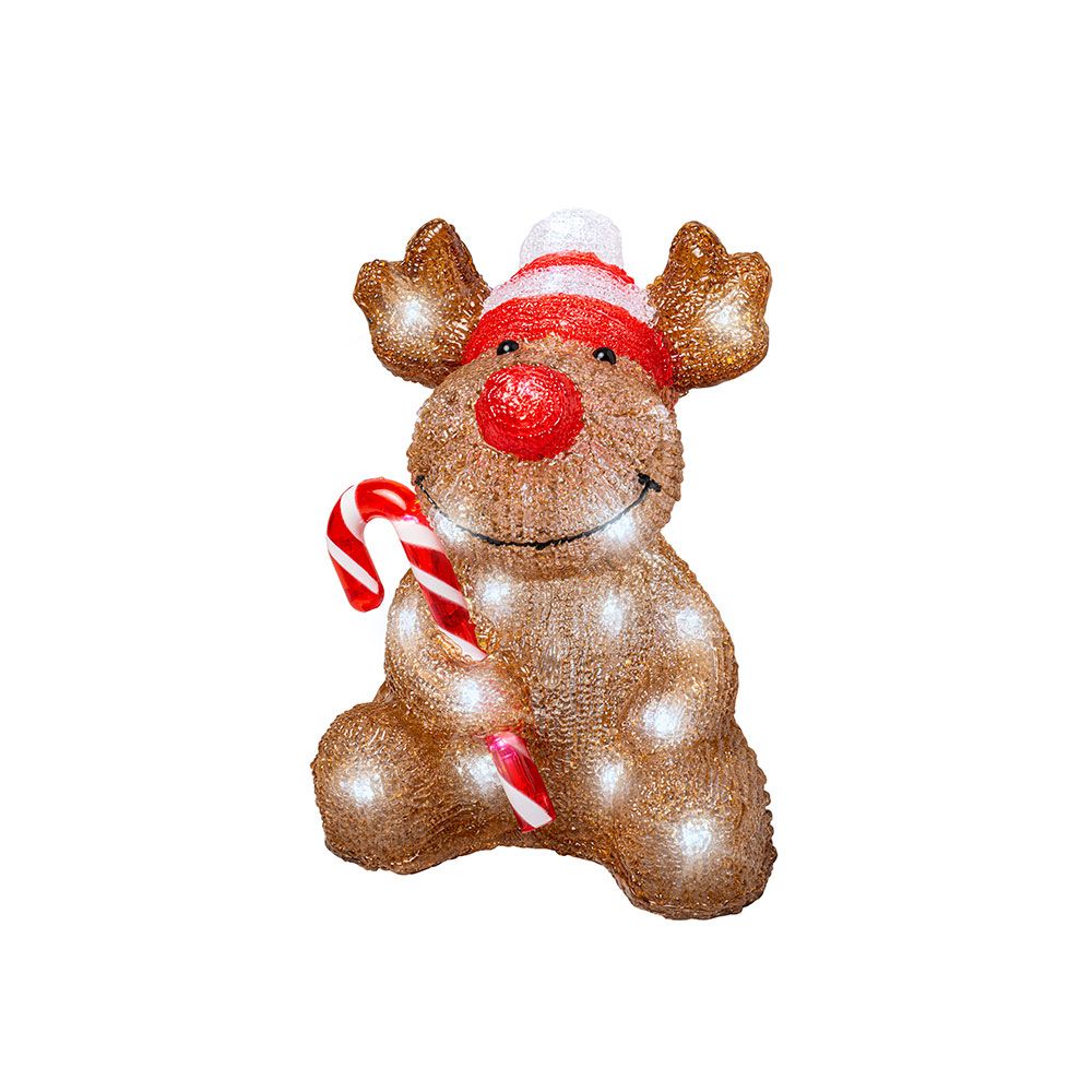 Bonecos de natal com LED para exterior a pilhas modelos sortidos 491338 - Image 4