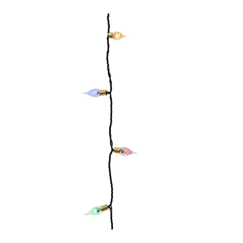 Grinalda LED vintage multicor com 8 funções efeito cintilante para interior 1119cm 493271 - Image 2