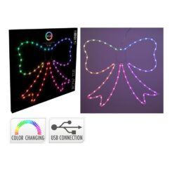 Loop RGB 71 LEDs, multifunções, interior, 55 x 60 cm