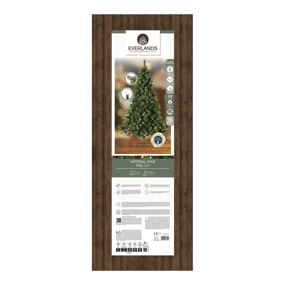 Árbol de navidad uso interior tipo pino imperial con led ø137 x 210 cm - Image 2