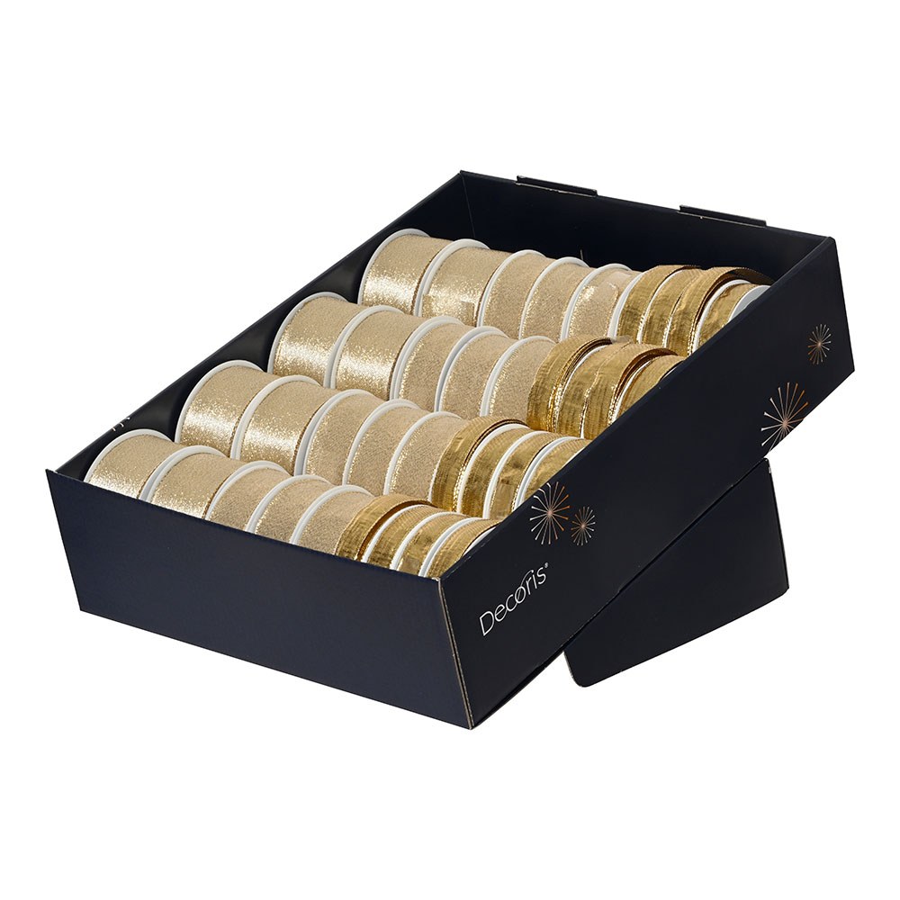Fita de poliéster dourada, vários modelos - Image 2
