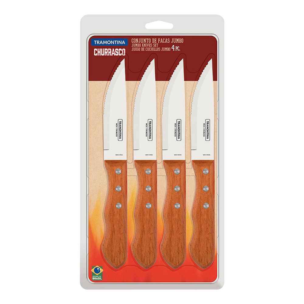 Jogo de facas de assado jumbo 12,7 cm 4 UDS - Image 2
