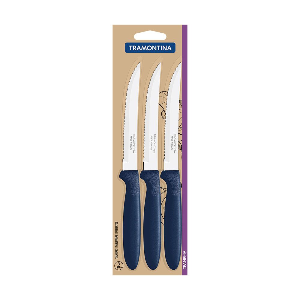 Facas para assados ipanema azul 21,3 cm 3 UDS - Image 2