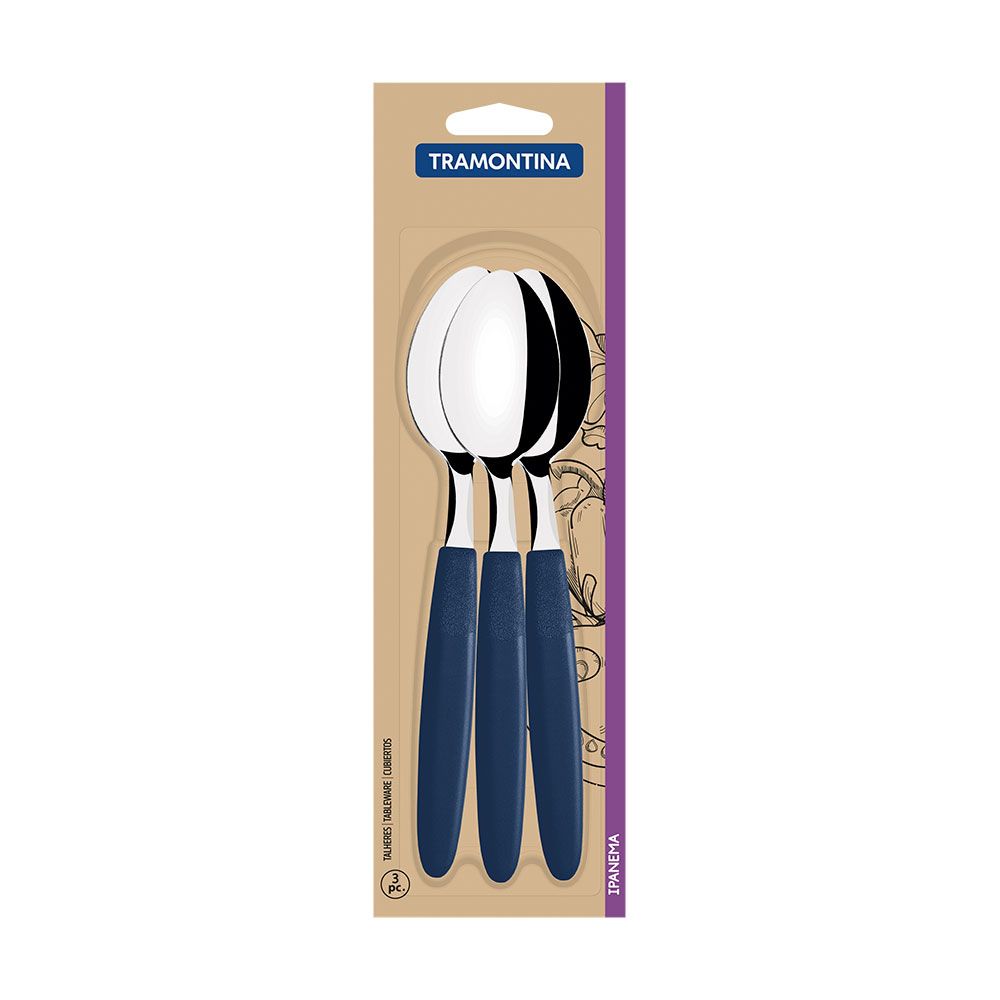 Colher ipanema azul 19 cm 3 UDS - Image 2