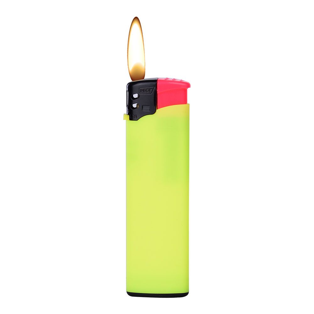 Isqueiro eletrónico rubber touch, cores sortidas euro/u - Image 2