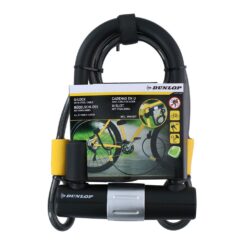 U lock com cabo dunlop e suporte
