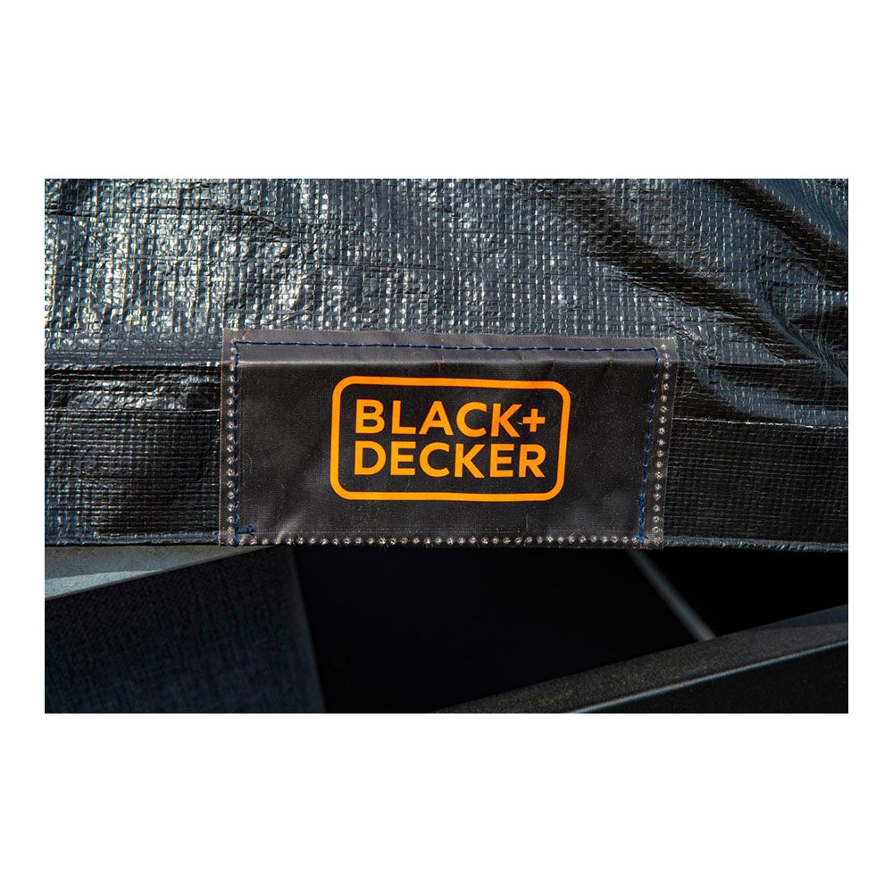 Lona preta para reboque, medidas: 3X4m. black & decker - Image 4