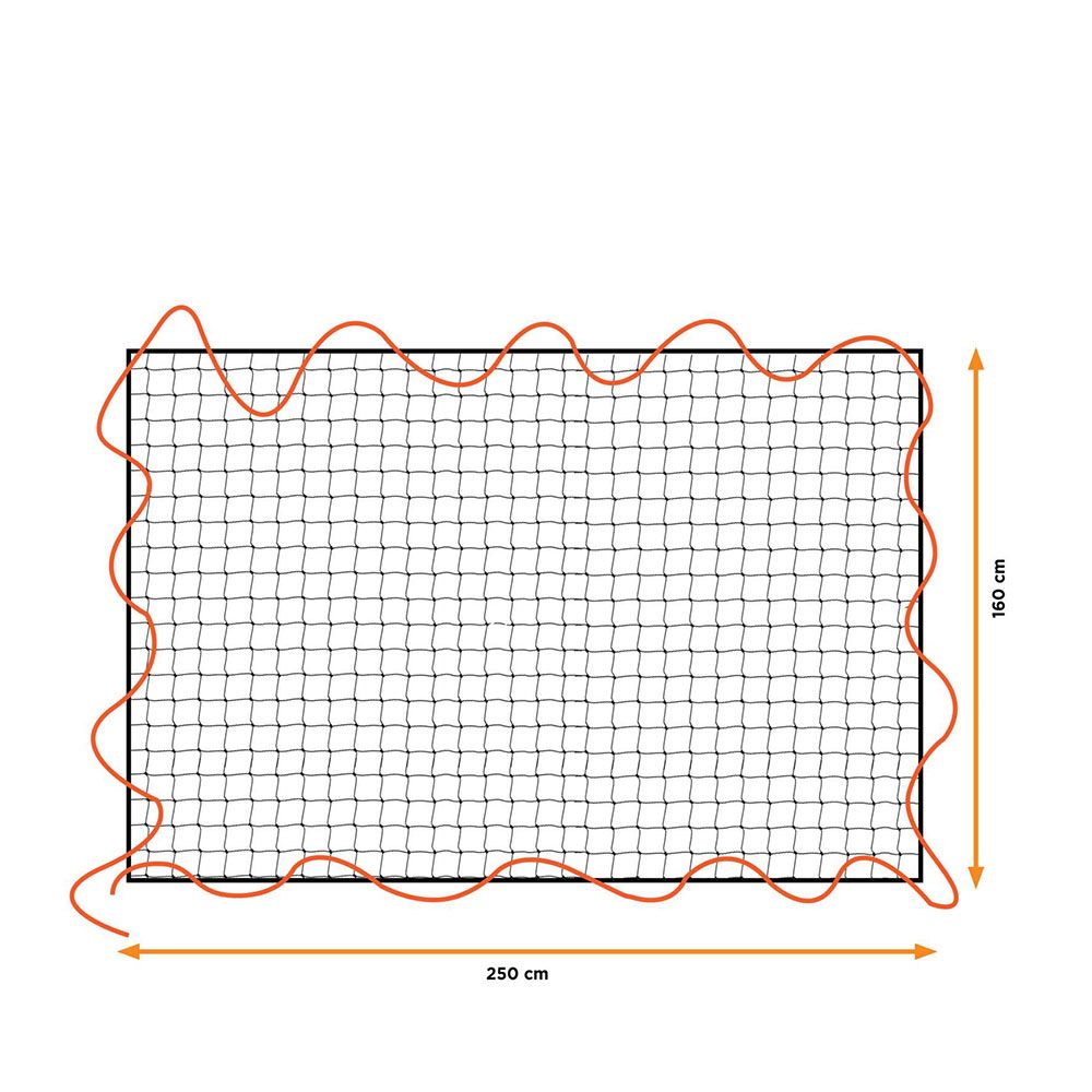 Rede elástica de carga, medidas: 1,6X2,5m, malha: 10X10cm. black & decker