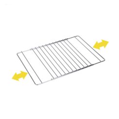 Grelha extensível cromada para forno de 38,5cm até 55X31.5cm