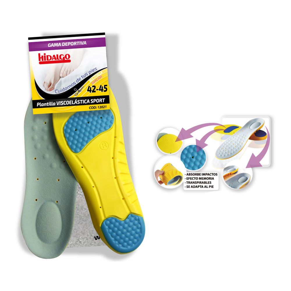 Palmilha para calçado visco sport t: 42-45 - Image 2