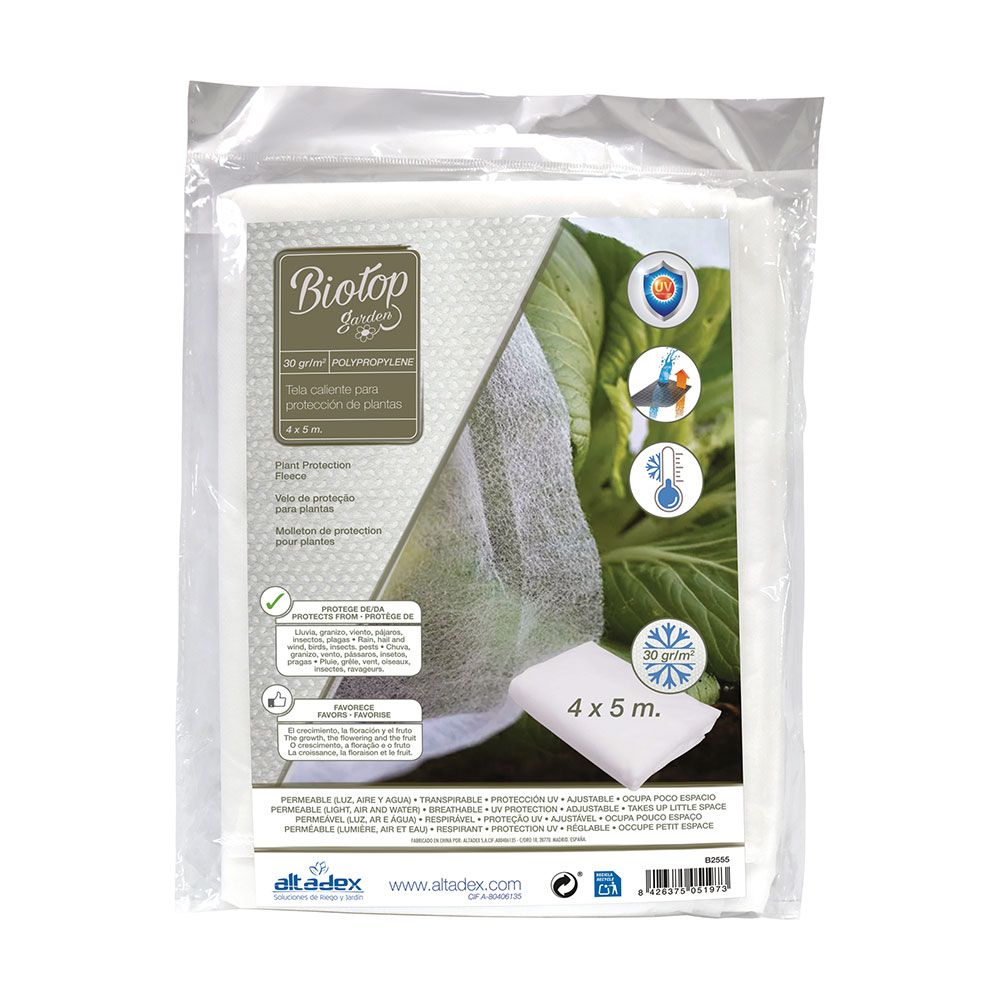 Tecido de proteção para cultivos, pano artic 4x5m 30g/m² - Image 2