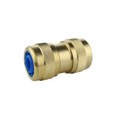 Conector rápido de mangueira de latão stop 5/8 POL