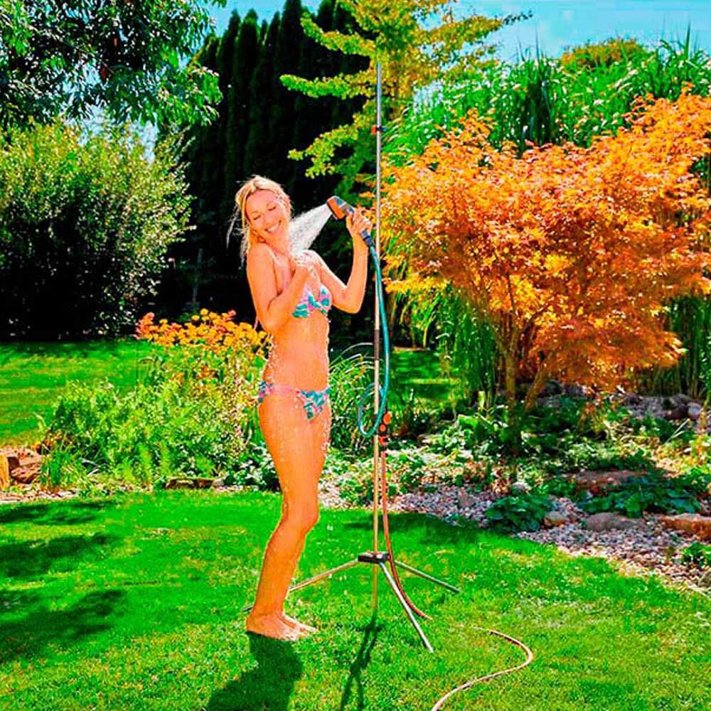Duche de jardim trio sobre tripé 220cm gardena - Image 3