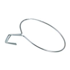 Suporte para floreira de varanda com acabamento em zinco, Ø20 cm