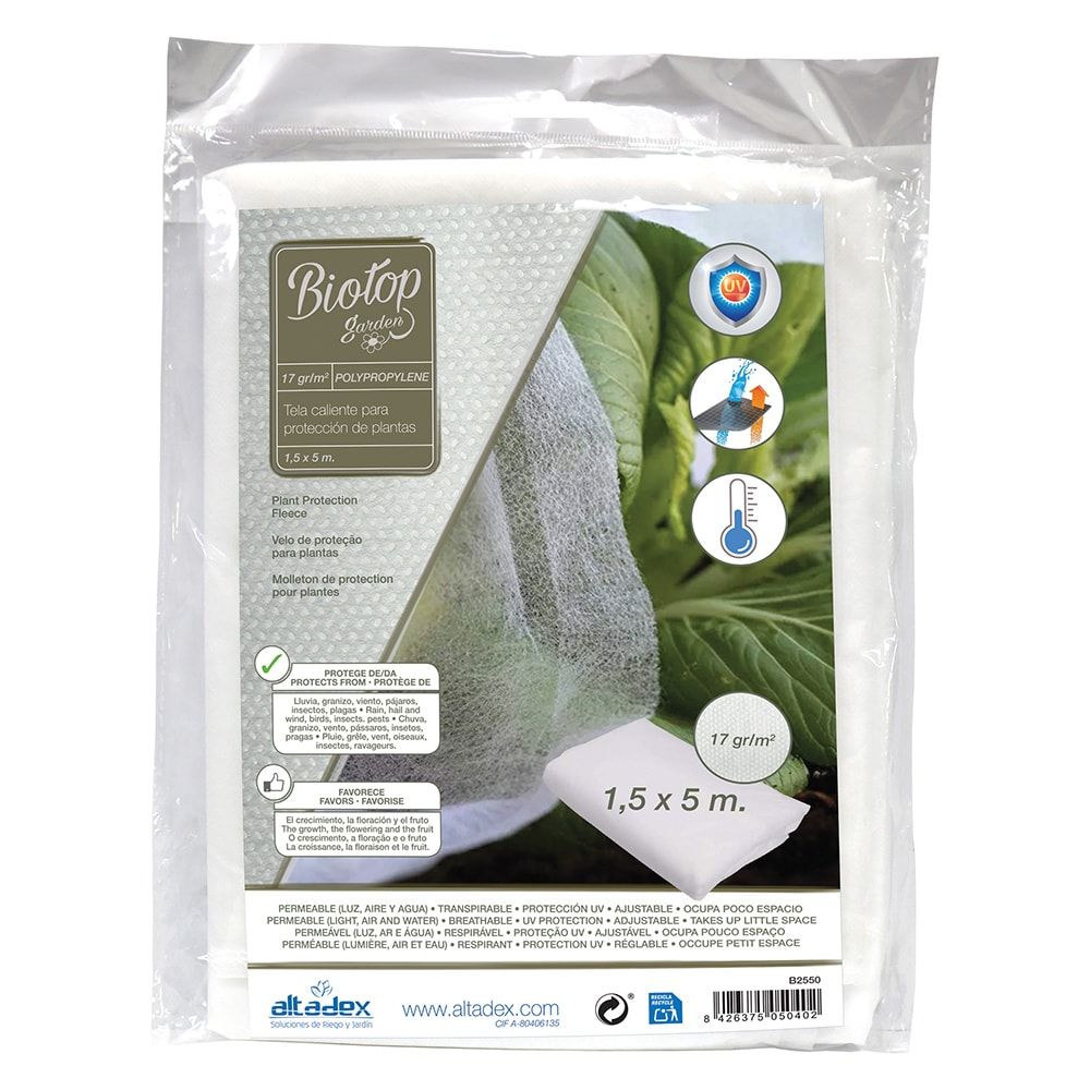 Tela de protección para cultivos 2 x 10 m 17gr/m² - Image 8
