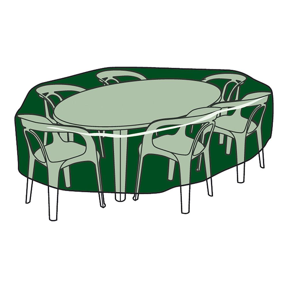 Capa protetora. cobertura de mesa e cadeira, Ø205 x 90 cm, 240 g/m²