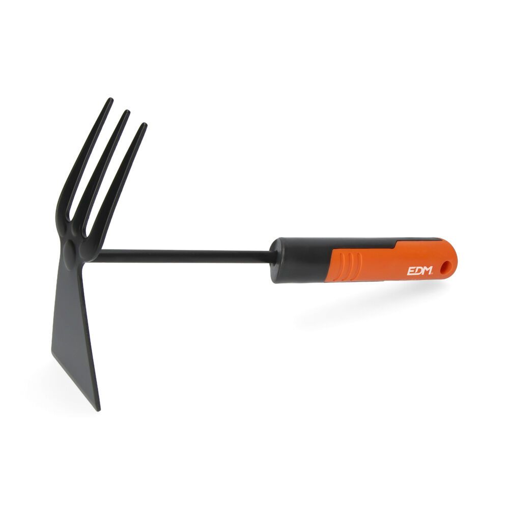 Sacho com ancinho de jardinagem 31 cm cinza/laranja