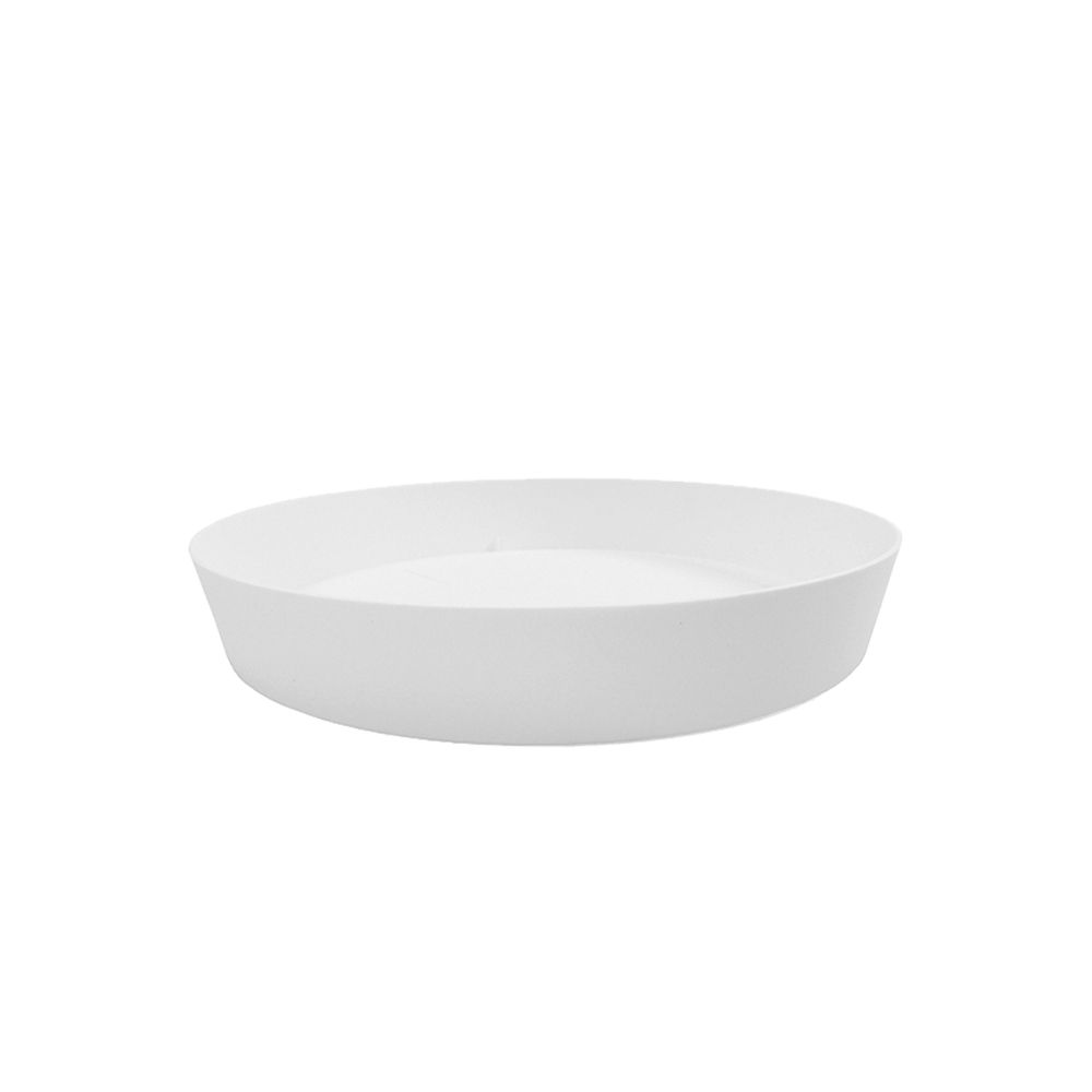 Prato de injeção COR branco Ø17 cm para vaso ref: 74936