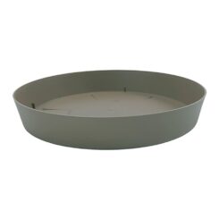 PLASTIKEN Placa de injeção Taupe ø24 cm para pote ref: 74930