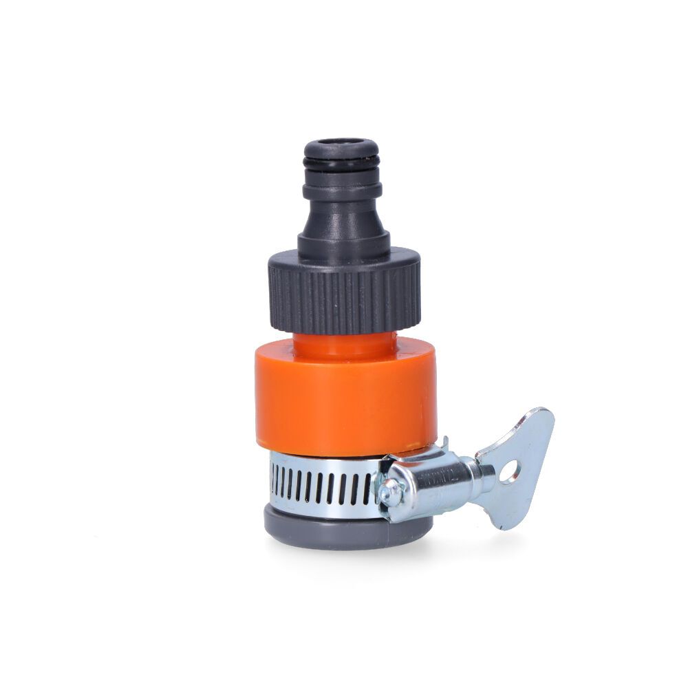 Conector rápido com grampo para torneiras sem rosca Ø18 mm