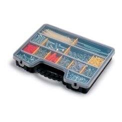 TERRY Organizador de compartimento com tampa até 20 divisórias: 5 divisórias fixas + 15 divisórias removíveis 39,5 x 30,5 x 6 cm