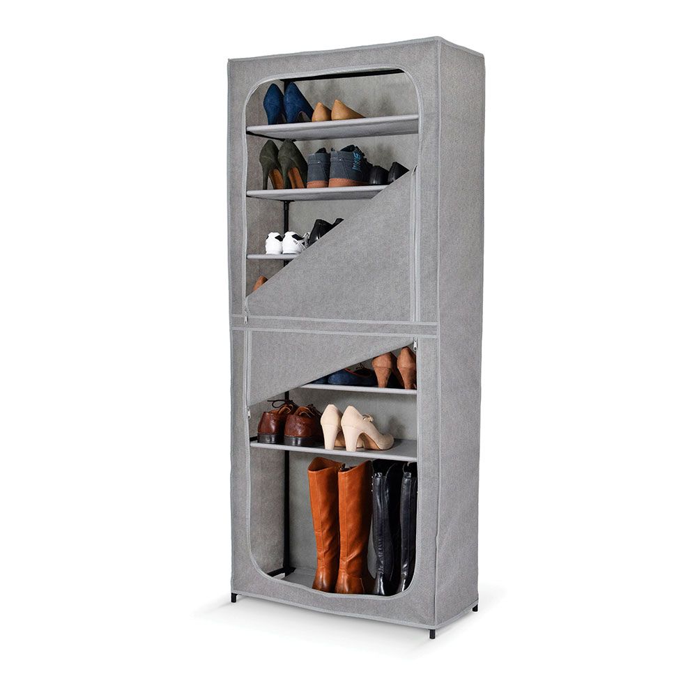 Sapateira dupla com capa 160x68x30cm jobgar - Image 3