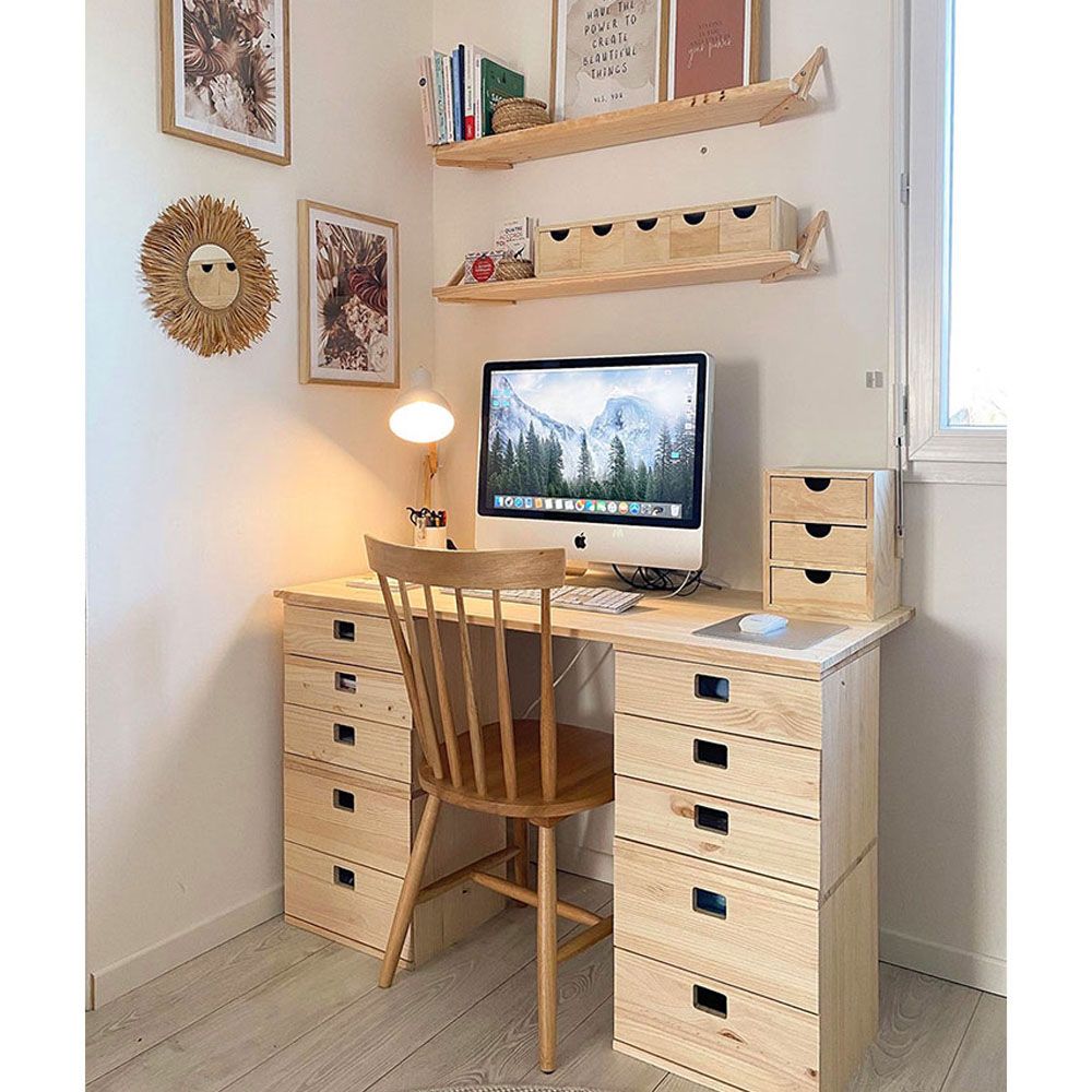 Tablero madera maciza de pino, 120 x 60 x 1,8 cm - Image 2