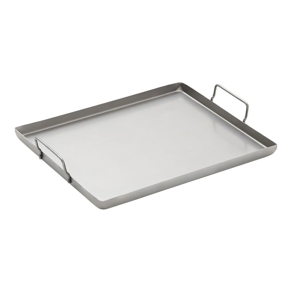 Bandeja de aço para forno 18 x 18 x 1,5 cm