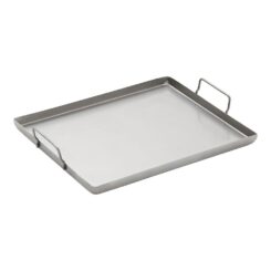 Bandeja de aço para forno 40 x 40 x 1,5 cm