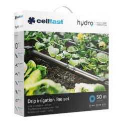 Conjunto de irrigação por gotejamento hidráulico 50 m