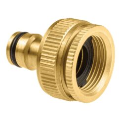 Conector fêmea de latão com rosca 6 barras, ¾ polegada - 1 polegada, blister