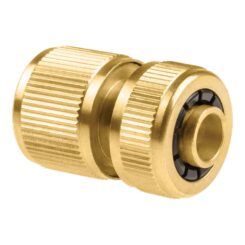 Conector rápido de mangueira de latão 6 bar, ½ polegada - 5/8 polegada, blister