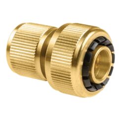 Conector rápido para mangueira de latão 6 bar, ¾ polegada, blister