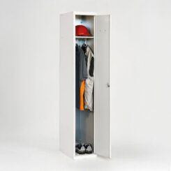 Taquilla desmontada 1 puerta ancho 30 x 50 x 180 cm