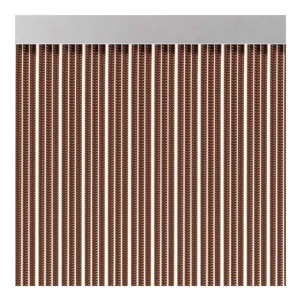 Cortina PER porta fita S-350 castanho 90 x 210 cm