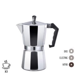 Cafeteira de alumínio 3 chávenas