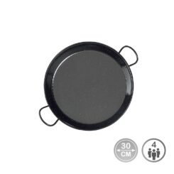 Frigideira para paelha tradicional em aço esmaltado Ø30cm (4 pessoas). vaello