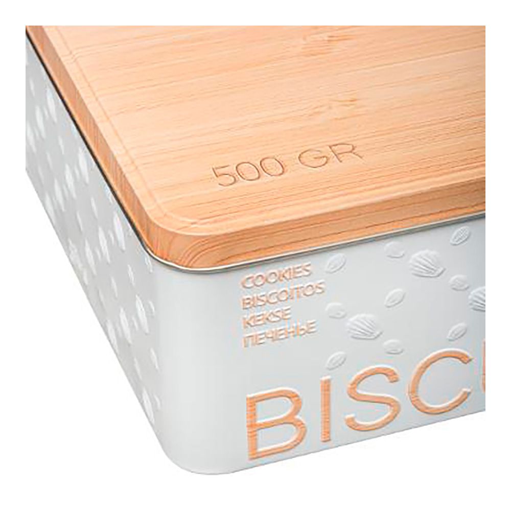 Caixa metalica para bolachas 500g. modelo scandi nature - Image 2