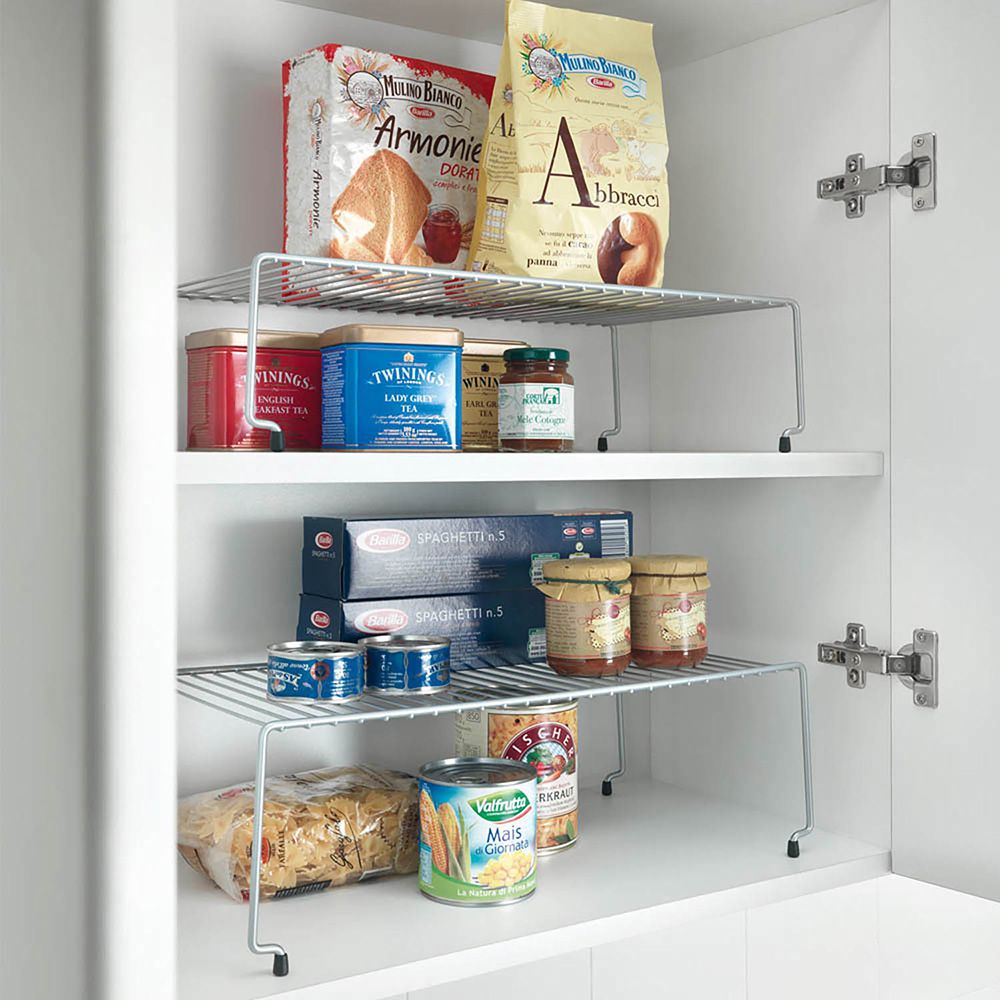 KIT 2 prateleiras apilháveis "sky" 48x33x24cm metaltex - Image 5