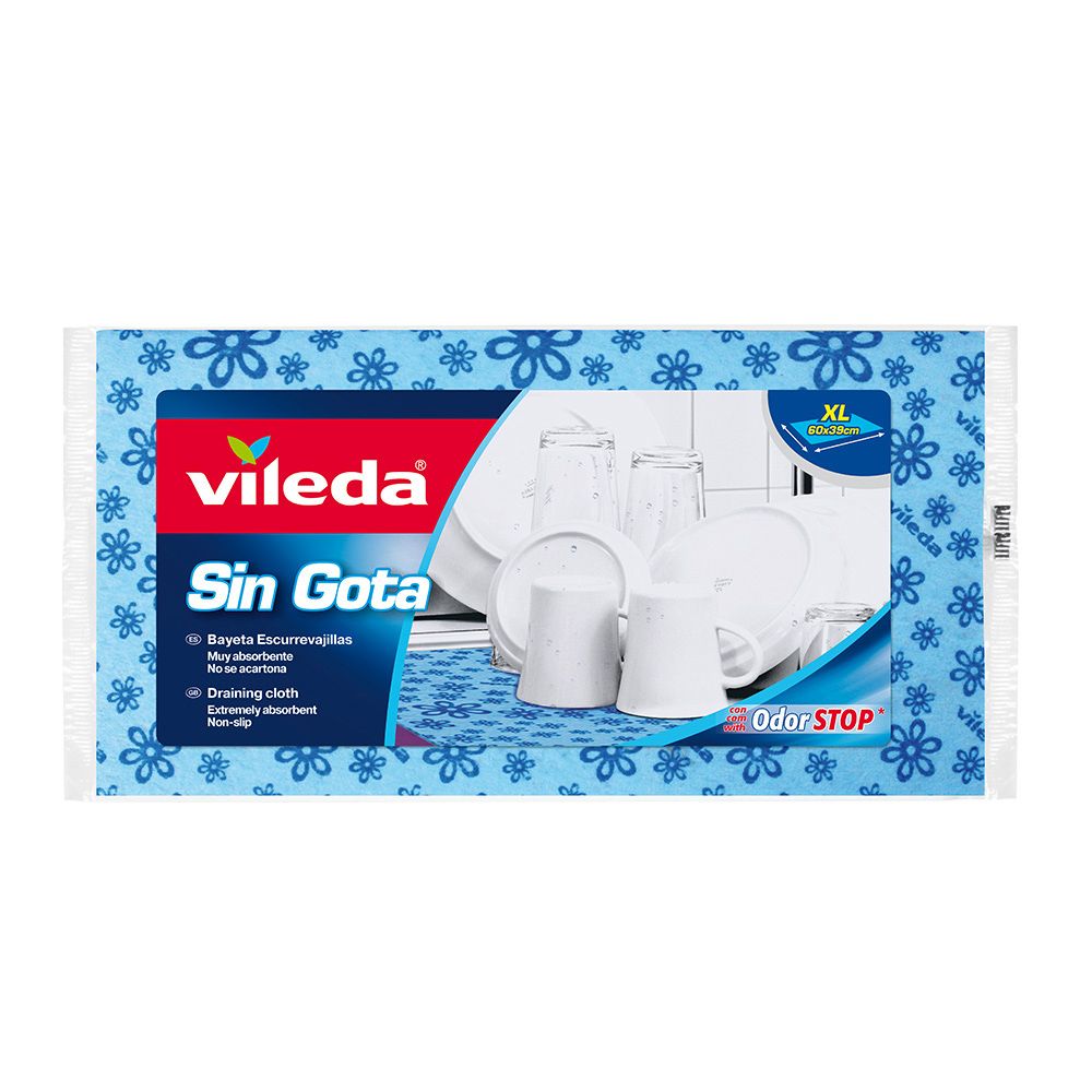 VILEDA Pano anti-pingos para máquina de lavar louça