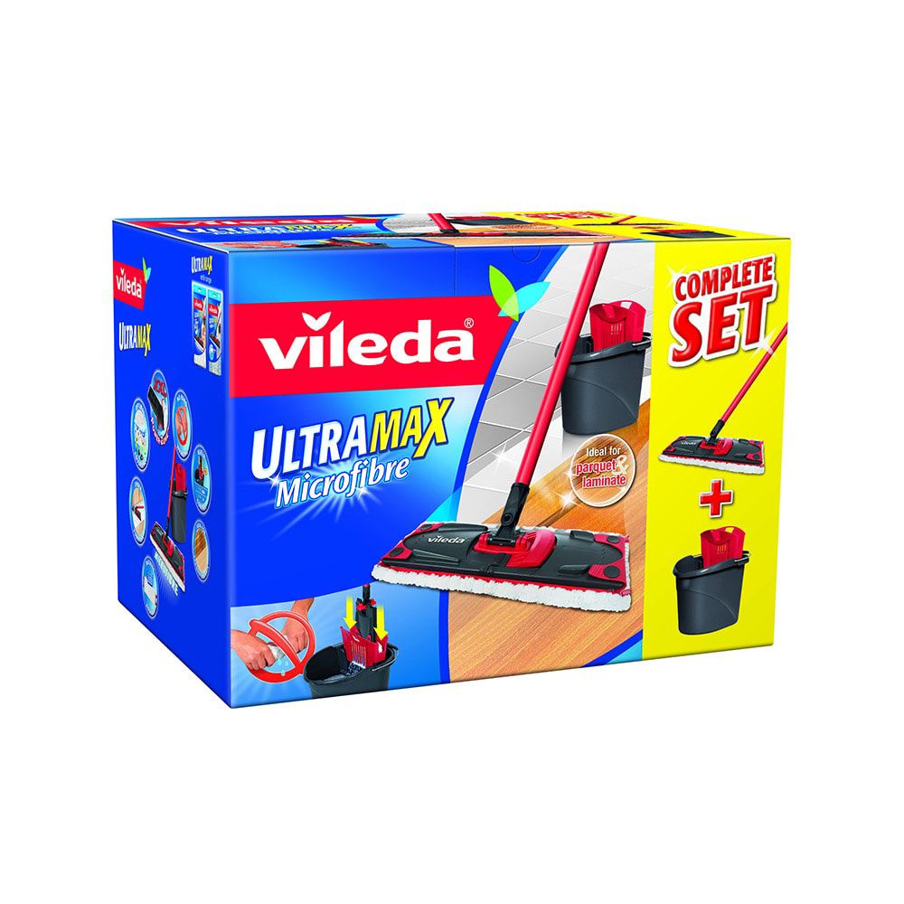VILEDA Conjunto de esfregona de microfibra Ultramax 2 em 1 - Image 5