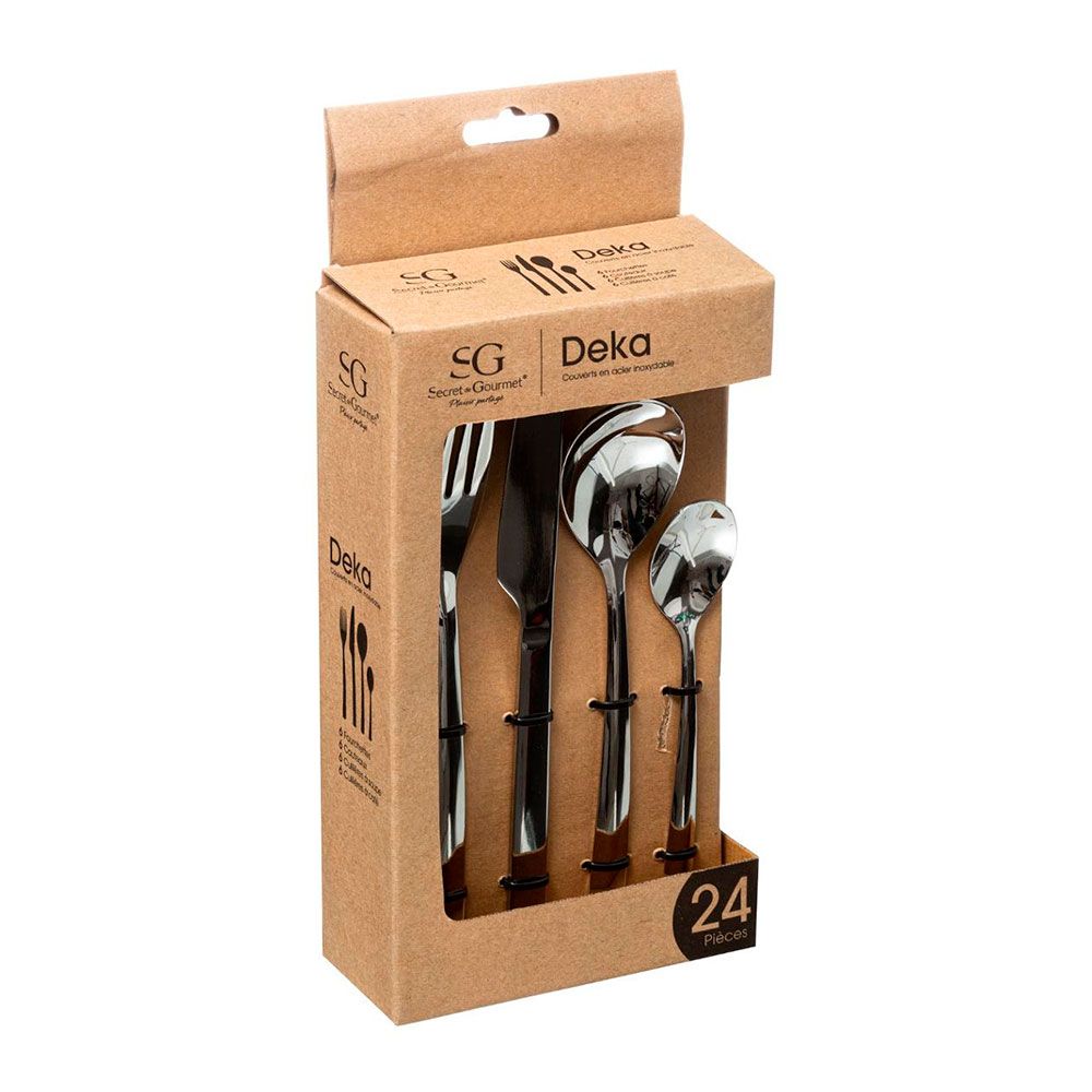 Faqueiro 24 peças modelo deka - Image 2