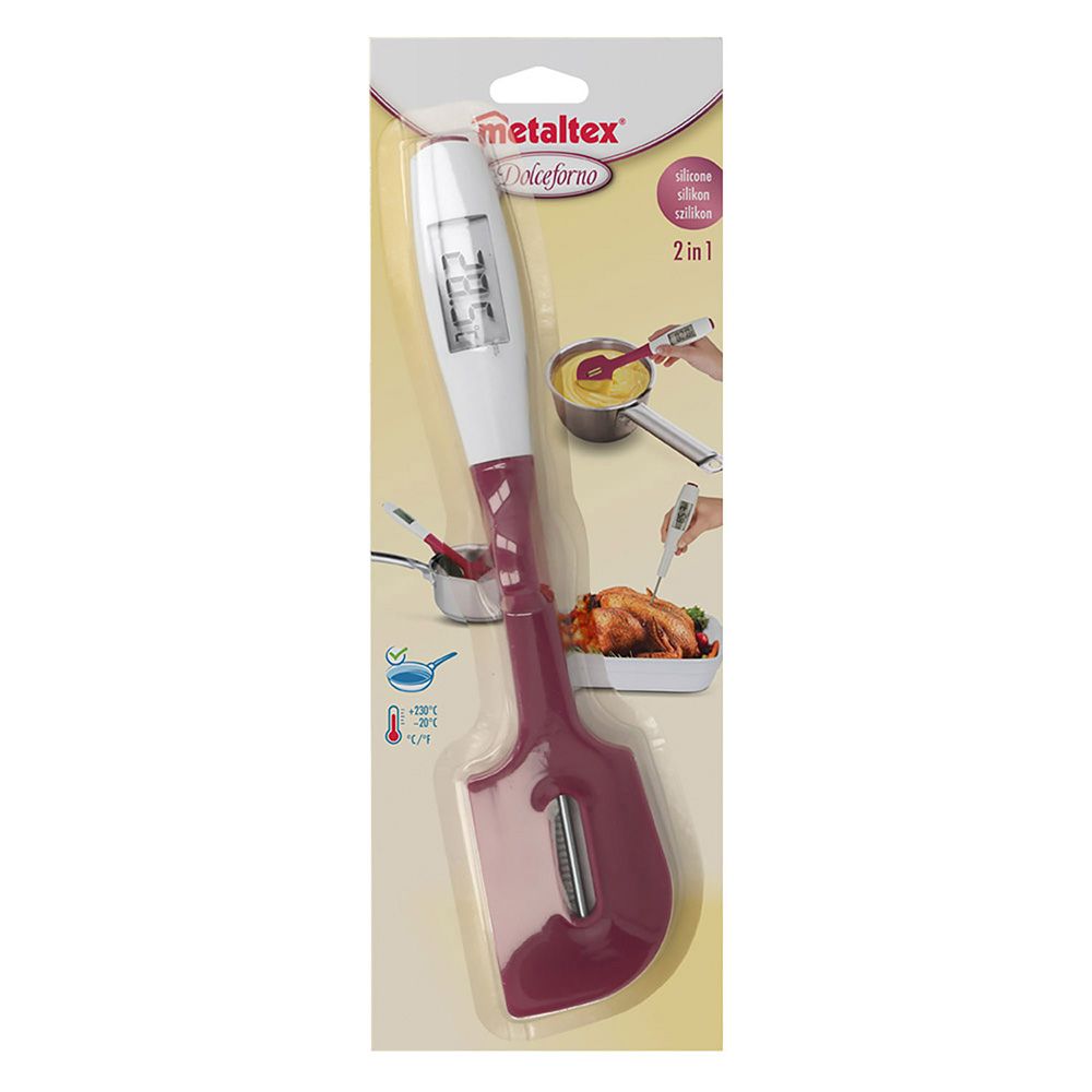 Espátula de silicone com termómetro digital extraível 30 cm - Image 3
