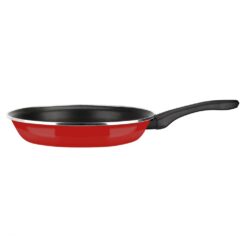 Frigideira optimax Ø18cm vermelha aço aisi 430 fagor