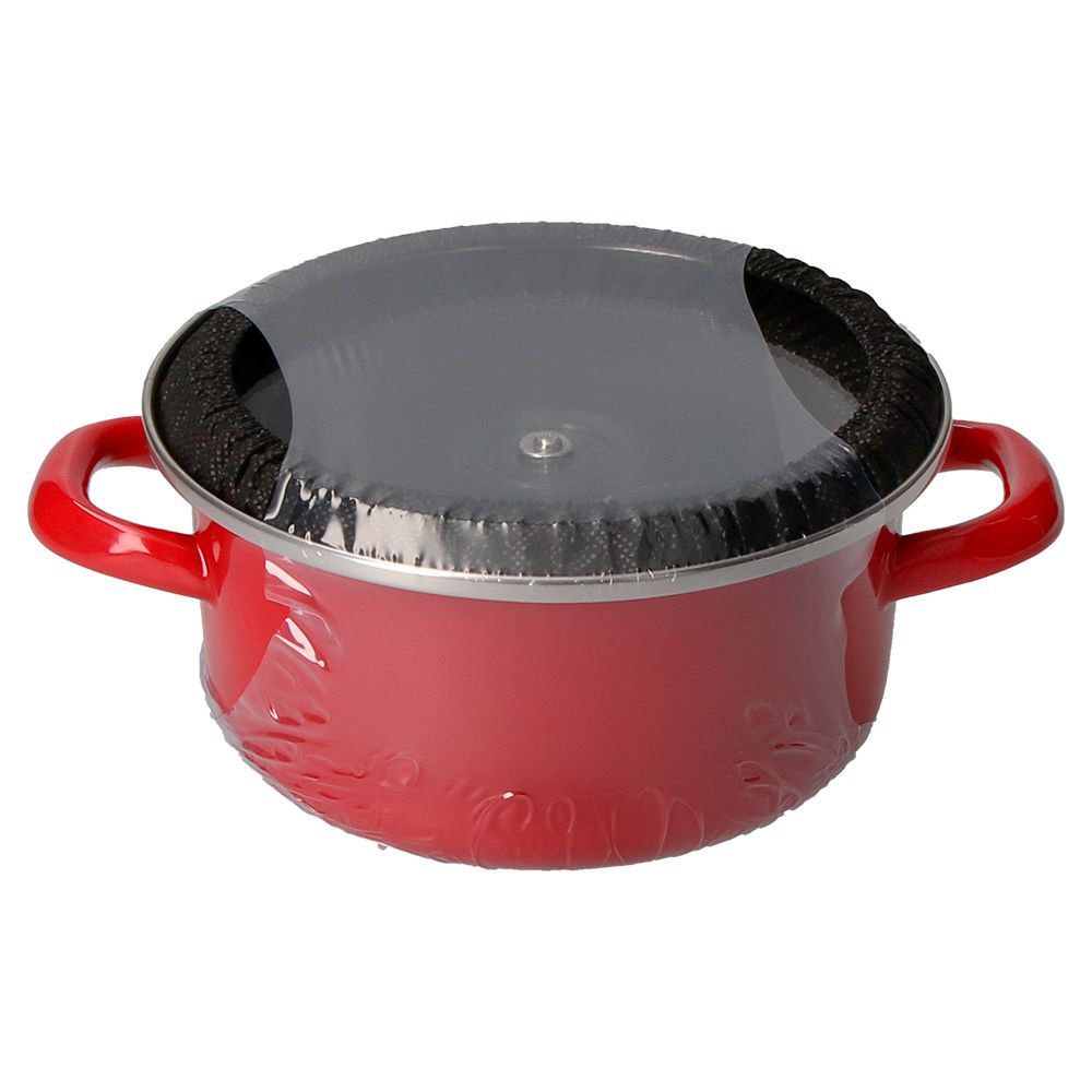 Panela optima + tampa vermelha aço aisi 430 fagor Ø26x14cm - Image 3