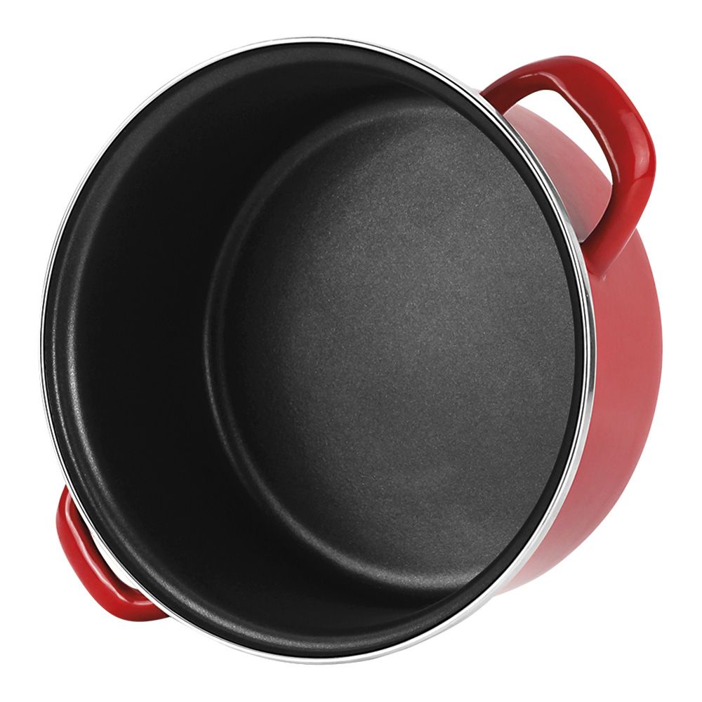 Panela para assar bolos optimax Ø26cm vermelha aço esmaltado aisi 430 fagor - Image 2