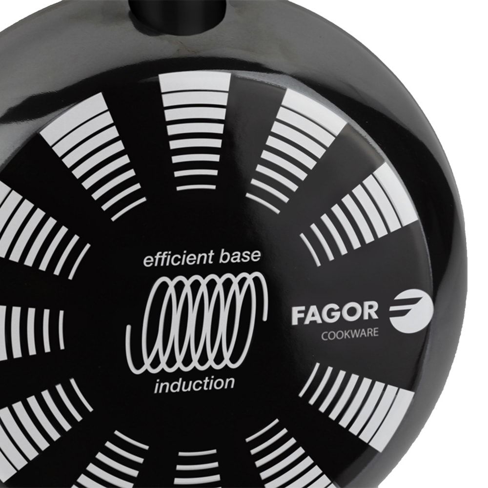 Frigideira indutherm Ø28cm preta aço aisi 430 fagor - Image 5