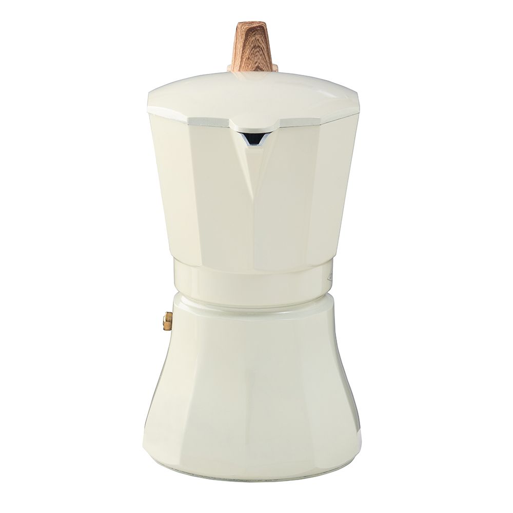 Cafeteira de alumínio de 6 chávenas modelo "petra" COR creme - Image 2