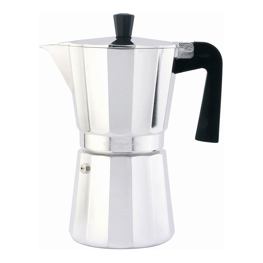 Cafeteira expresso vitro de alumínio não adequada para indução, 1 chávena